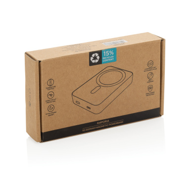 Logotrade mainostuote tuotekuva: Amporia RCS -10 000 mAh magneettinen powerbank