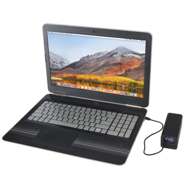 Logo trade mainoslahjat ja liikelahjat kuva: Acamar 20 000 mAh:n ja 70 W:n kannettavan tietokoneen varavirtalähde kierrätetystä alumiinista