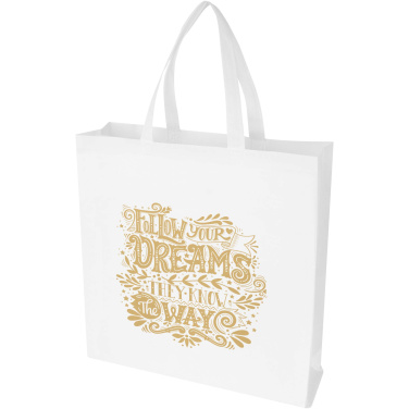 Logo trade liikelahjat mainoslahjat kuva: EcoSeal GRS-kierrätetystä kuitukankaasta valmistettu kassi vahvikkeilla, 12 l