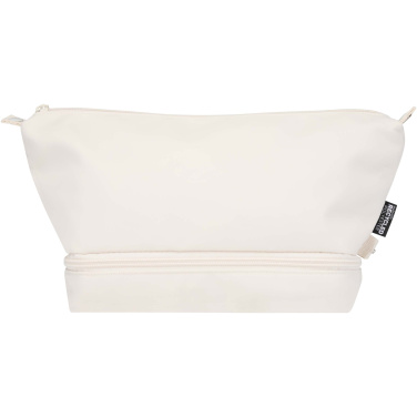 Logo trade mainoslahjat ja liikelahjat kuva: Trip Aware™ kierrätetystä materiaalista valmistettu 6 litran matkakosmetiikkalaukku