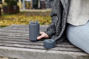 Logo trade mainostuote kuva: Black+Blum lasinen matkakuppi 340 ml