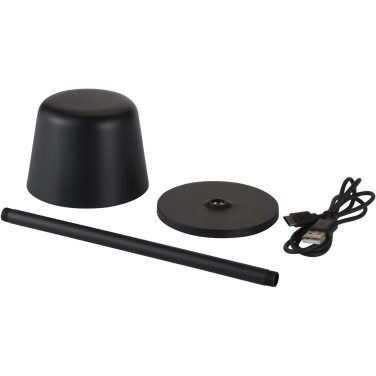 Logo trade mainostuote kuva: Alya ladattava himmennettävä pöytävalaisin, jossa on 3 valotilaa