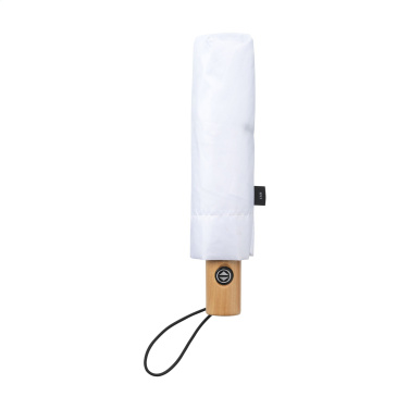 Logo trade mainostuote kuva: Michiganin taitettava RCS RPET sateenvarjo 21 tuumaa