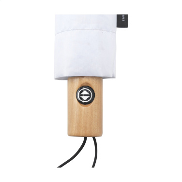 Logo trade liikelahja kuva: Michiganin taitettava RCS RPET sateenvarjo 21 tuumaa