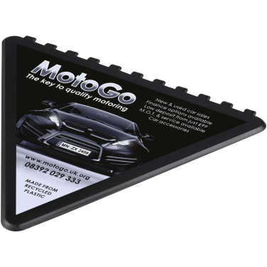 Logotrade mainoslahja ja liikelahja kuva: Frosty triangular recycled plastic ice scraper