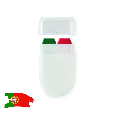 Logo trade liikelahjat tuotekuva: Kasvomaalit lippuväreillä