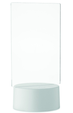 Logo trade mainoslahjat tuotekuva: Valaistu LED-muistitaulu