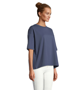Logo trade mainoslahja kuva: BOXY DAMEN T-SHIRT OVERSIZE