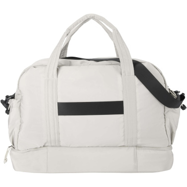 Logo trade mainoslahja kuva: Puffer GRS-kierrätetty duffelilaukku eristetyllä pohjalla, 30 L