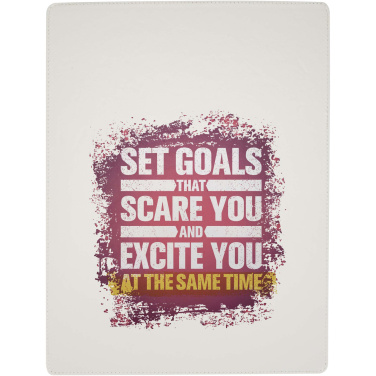 Logo trade liikelahjat mainoslahjat kuva: Clast A4-kokoinen kirjoitusalusta magneettisulkijalla ja RCS-kierrätetyllä kuulakärkikynällä (musta muste)