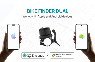 Logo trade mainoslahja kuva: Bike Finder Dual RCS - pyörän kello paikannuksella