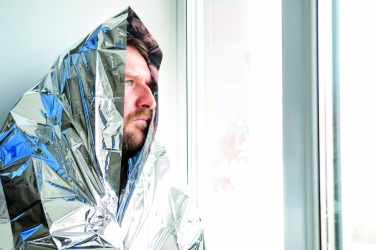 Logotrade dovana nuotrauka: Avarinė antklodė maišelyje