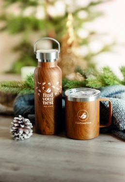 Logotrade dovana nuotrauka: Dvigubos sienelės 500 ml buteliukas