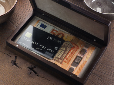 Logotrade reklaminiai produktai nuotrauka: Medinė sąskaitų dėžutė 1816121