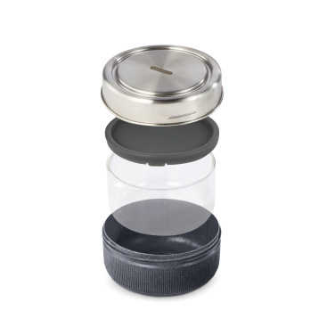 Logotrade verslo dovanos nuotrauka: Black+Blum stiklinis pietų dubuo 750ml