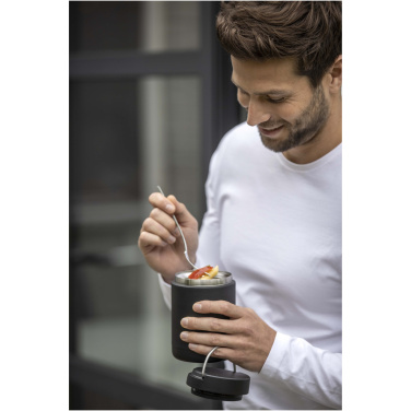 Logotrade verslo dovanos nuotrauka: „Doveron“ 500 ml perdirbto nerūdijančio plieno termoizoliacinis pietų indas