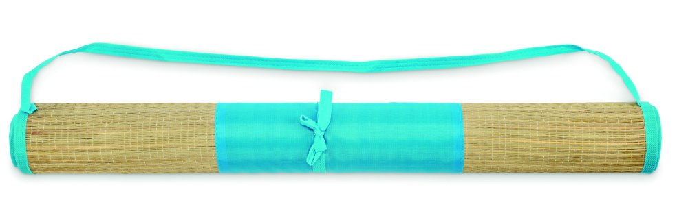 Logotrade verslo dovanos nuotrauka: Natūralus šiaudinis paplūdimio kilimėlis