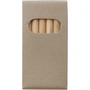 Logotrade dāvanas foto: Ayola 6-daļīgs krāsainu zīmuļu komplekts