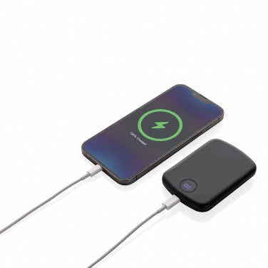 Logotrade biznesa dāvanas foto: MagBoost RCS pārstrādāta plastmasas 5000 mah magnētiskā jaudas banka