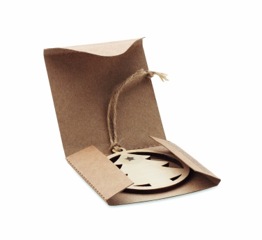 Logotrade Ideja dāvanas foto: Koka koka formas pakaramais