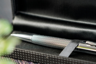 Logotrade Ideja dāvanas foto: Metāla lodīšu pildspalva CHESTER