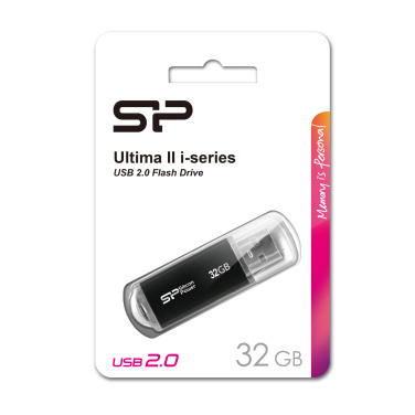 Logotrade biznesa dāvanas foto: Pendrive Silicon Power Ultima II i-series 2.0