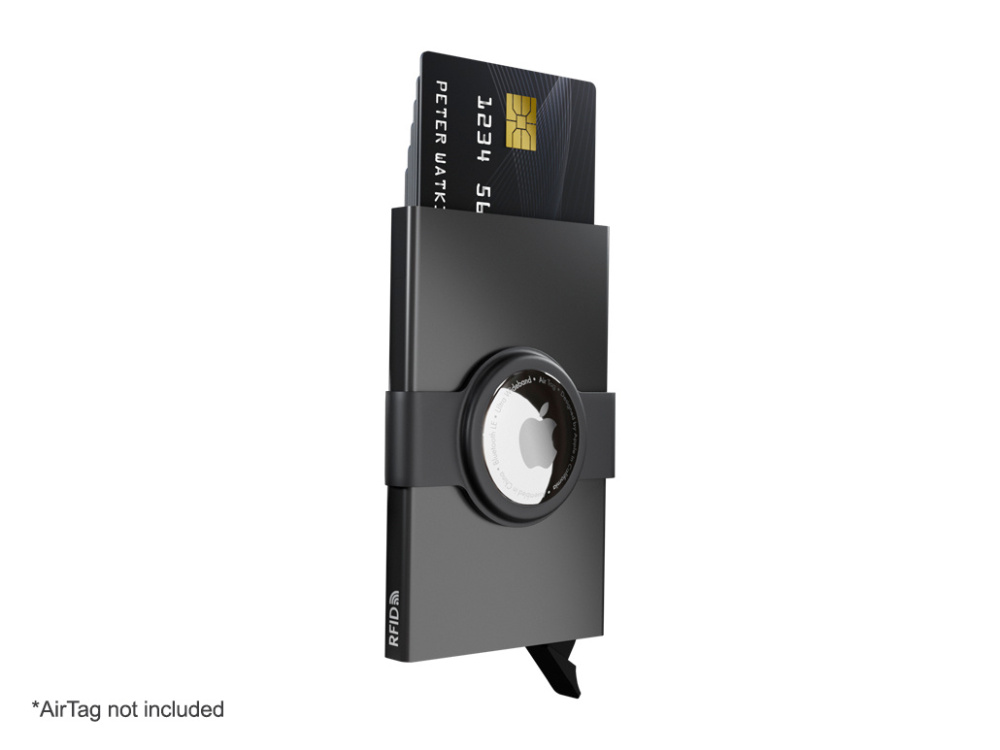 Logotrade korporatīvās dāvanas foto: RFID kredītkaršu futrālis ar AirTag turētāju 2163108
