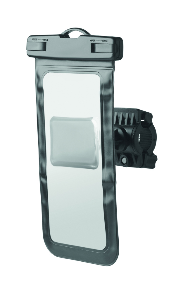 Logotrade Ideja dāvanas foto: Velosipēdu mobilā stiprinājuma futrālis no PVC