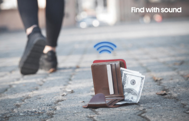 Logotrade logo dāvanas foto: Findit RCS rplastic īpaši plāna meklētāja karte, atkārtoti uzlādējama