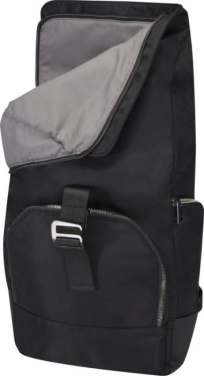 Logotrade Ideja dāvanas foto: Rhine 15” GRS pārstrādāta rolltop mugursoma 18L
