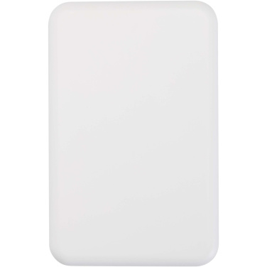 Logotrade ziemassvētku dāvanas foto: Acrab 10.000 mAh 15W magnētiskā bezvadu pārnēsājamā uzlādes ierīce ar 20W PD - izgatavota no pārstrādātas plastmasas