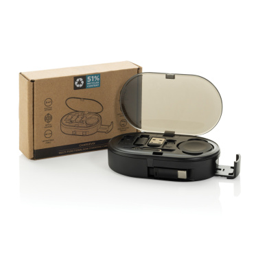 Logotrade biznesa dāvanas foto: Chargevix RCS rplastic daudzfunkcionāls 60W uzlādes komplekts