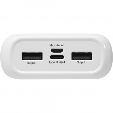 Лого трейд pекламные cувениры фото: Electro портативное зарядное устройство из переработанной пластмассы емкостью 20 000 мА·ч 