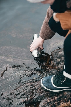 Лого трейд pекламные cувениры фото: Термос VINGA Miles Large 1000 мл