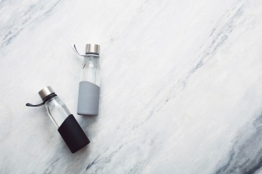 Логотрейд pекламные продукты картинка: Бутылка для воды из тонкого стекла VINGA