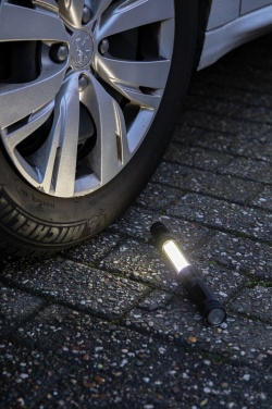 Логотрейд бизнес-подарки картинка: Большой телескопический фонарь с COB