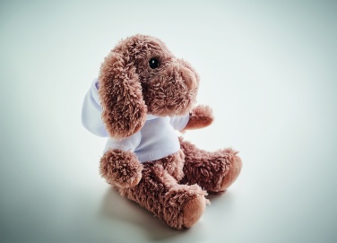 Лого трейд бизнес-подарки фото: Собака плюшевая