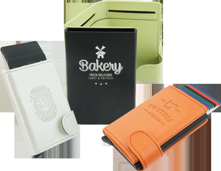 Лого трейд pекламные cувениры фото: Кошелёк RFID 618119