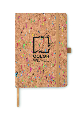Логотрейд pекламные подарки картинка: A5 cork coloured notebook