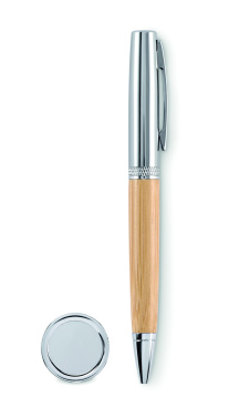 Лого трейд pекламные cувениры фото: Metal twist ball pen in tube