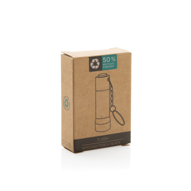 Лого трейд pекламные cувениры фото: Фонарик-брелок Flash RCS из переработанного алюминия