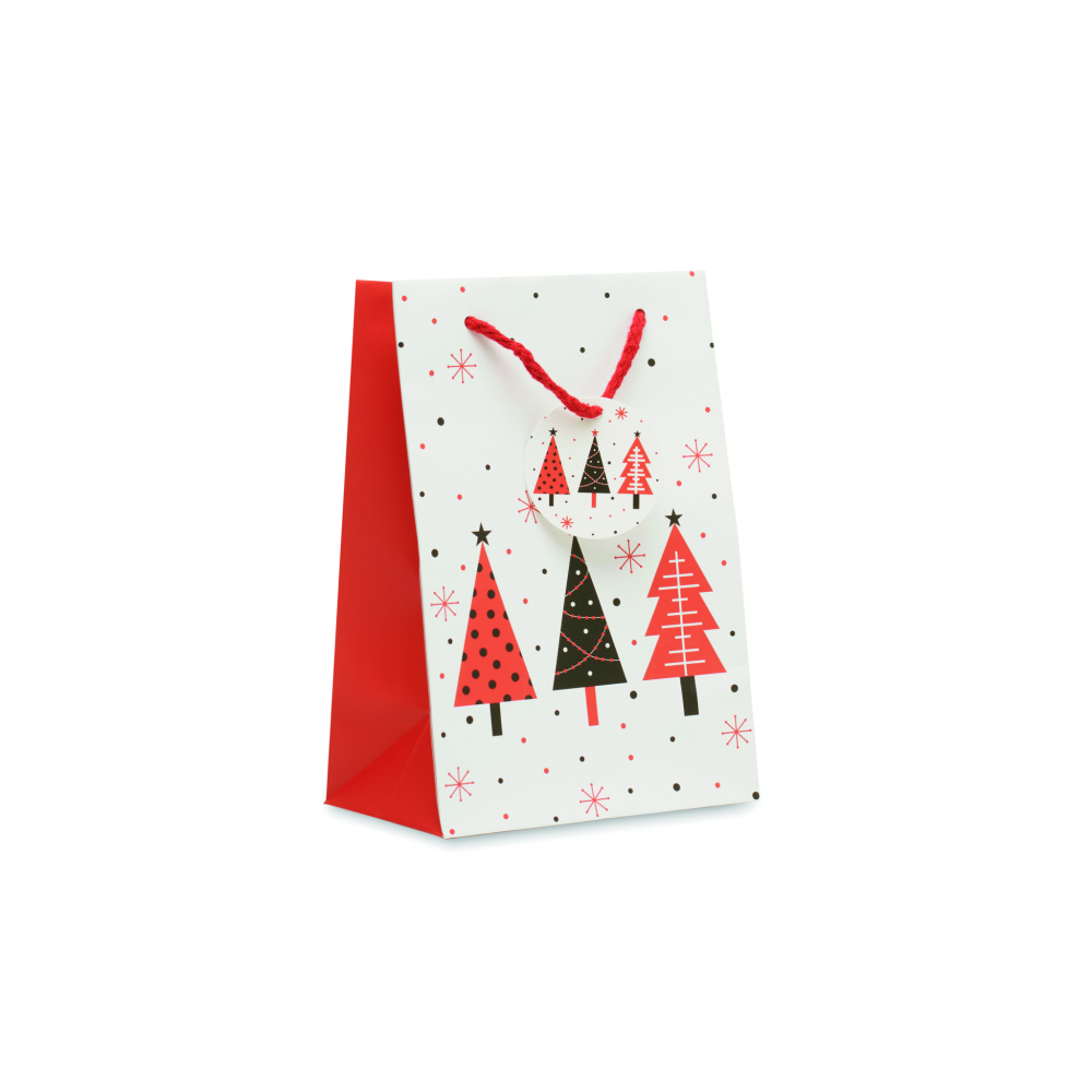 Логотрейд pекламные cувениры картинка: Gift paper bag small