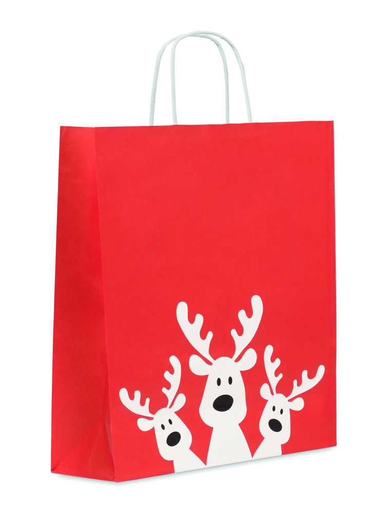 Логотрейд pекламные подарки картинка: Gift paper bag large