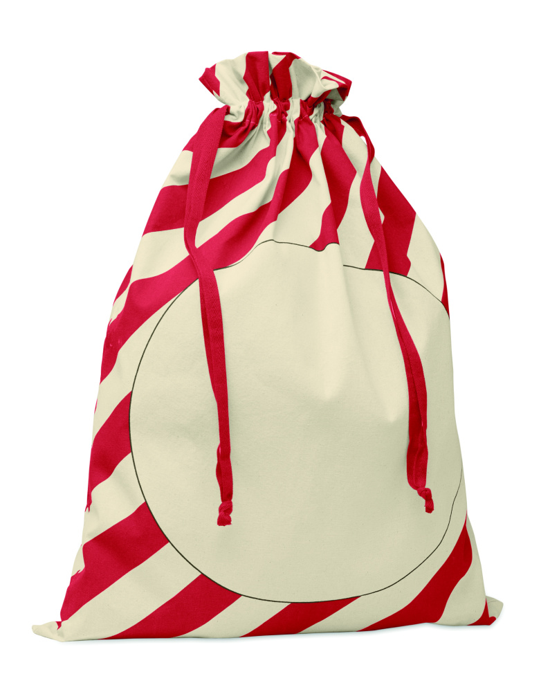 Лого трейд pекламные продукты фото: Large Santa cotton bag