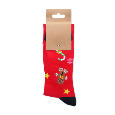 Логотрейд pекламные подарки картинка: Pair of Christmas socks M