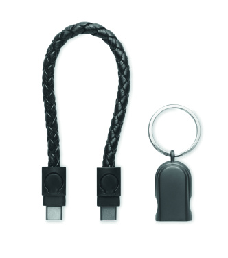 Логотрейд бизнес-подарки картинка: Key ring loop cable type-C