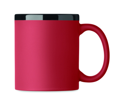 Логотрейд pекламные cувениры картинка: Ceramic mug for laser 300 ml