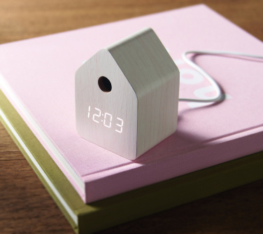 Лого трейд pекламные подарки фото: MDF cuckoo alarm clock