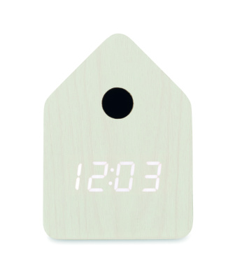 Лого трейд бизнес-подарки фото: MDF cuckoo alarm clock