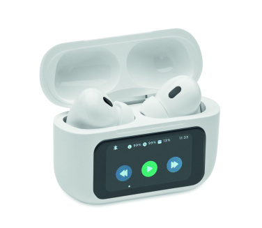 Лого трейд бизнес-подарки фото: Recycled ABS TWS earbuds